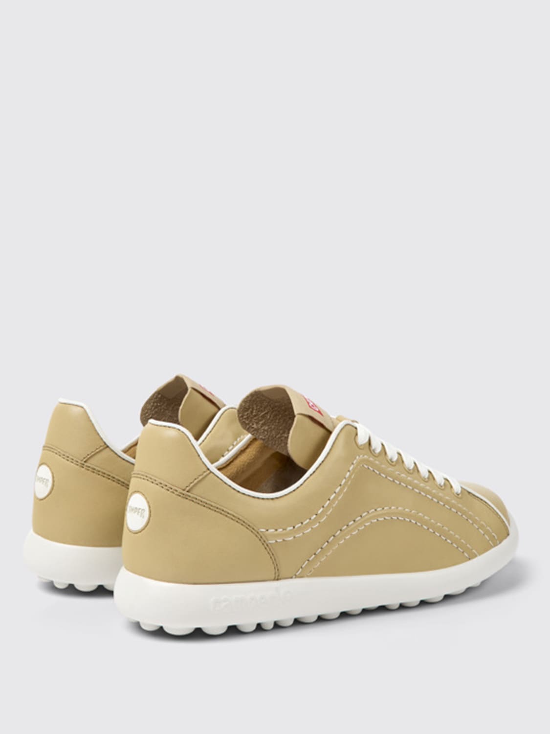 CAMPER SNEAKERS: Camper Sneakers Pelotas XLite Leather, Beige - Img 4