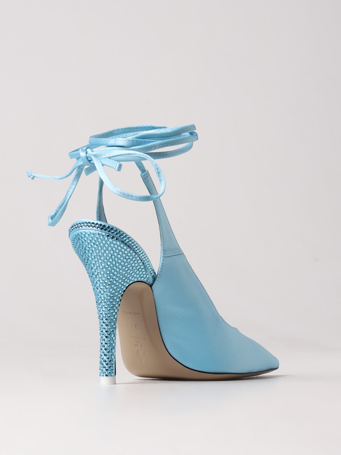 THE ATTICO ESCARPIN: Chaussures femme The Attico, Bleu - Img 3