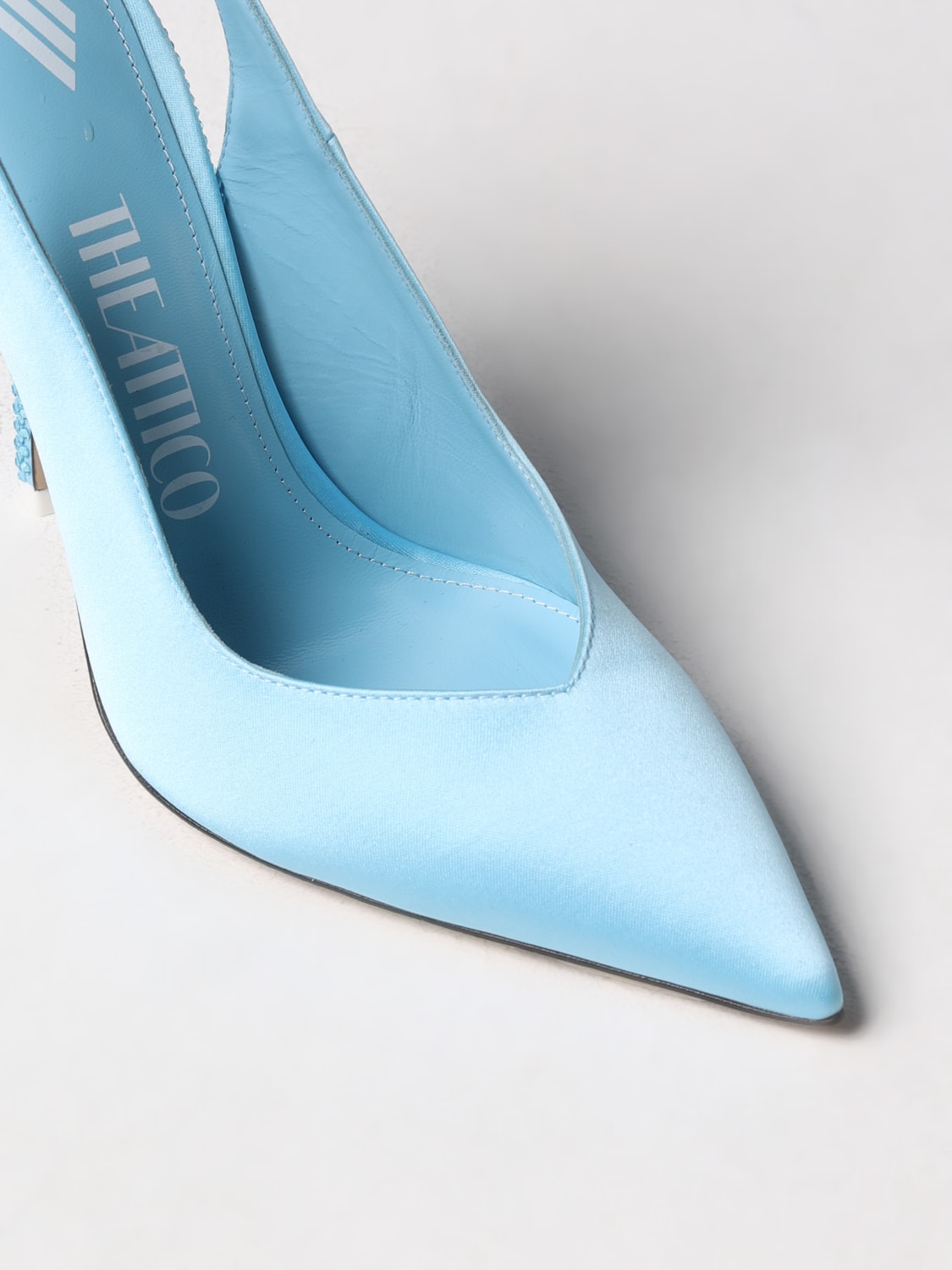スニーカー THE ATTICO Women Sneakers 231WS032TV07 THE ATTICO DONNA Blac The Attico Outlet: Pump Venus in satin - Blue | The Attico