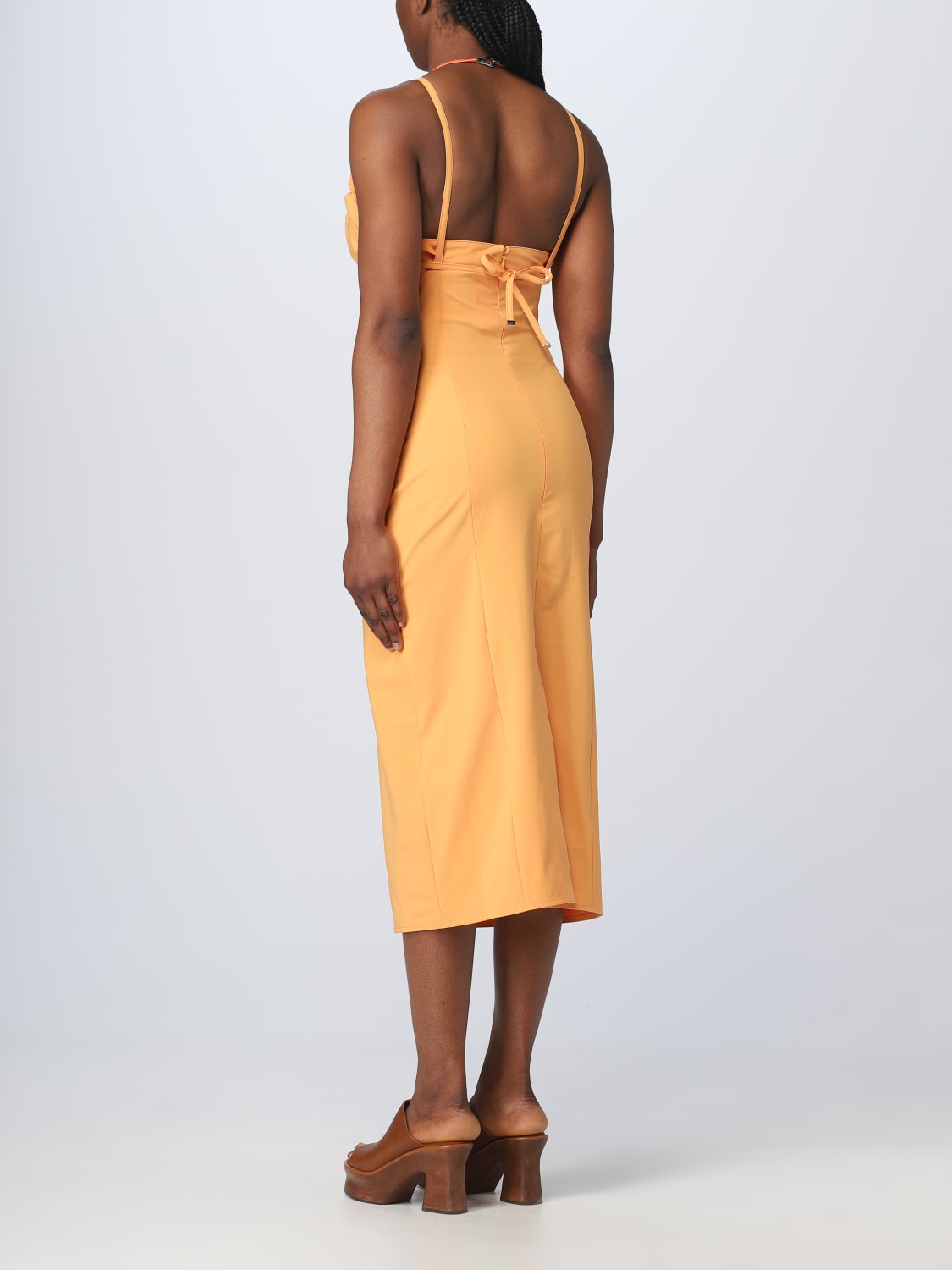 ワンピース JACQUEMUS Woman Dress Orange 23E231DR0421084 750 Jacquemus Outlet: Dress woman - Orange | Jacquemus dress