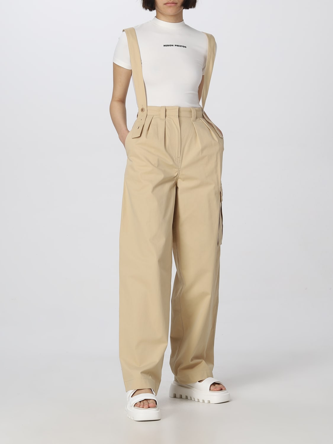 KENZO JUMPSUIT: Jumpsuit damen Kenzo, Beige - Img 2