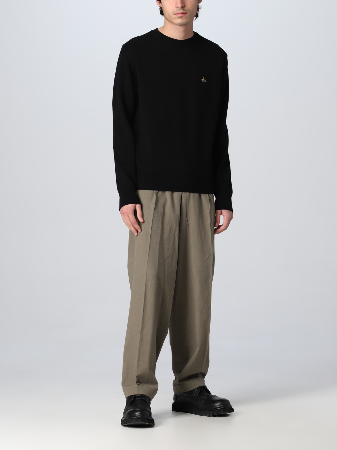 VIVIENNE WESTWOOD SWEATER: Sweater men Vivienne Westwood, Black - Img 2