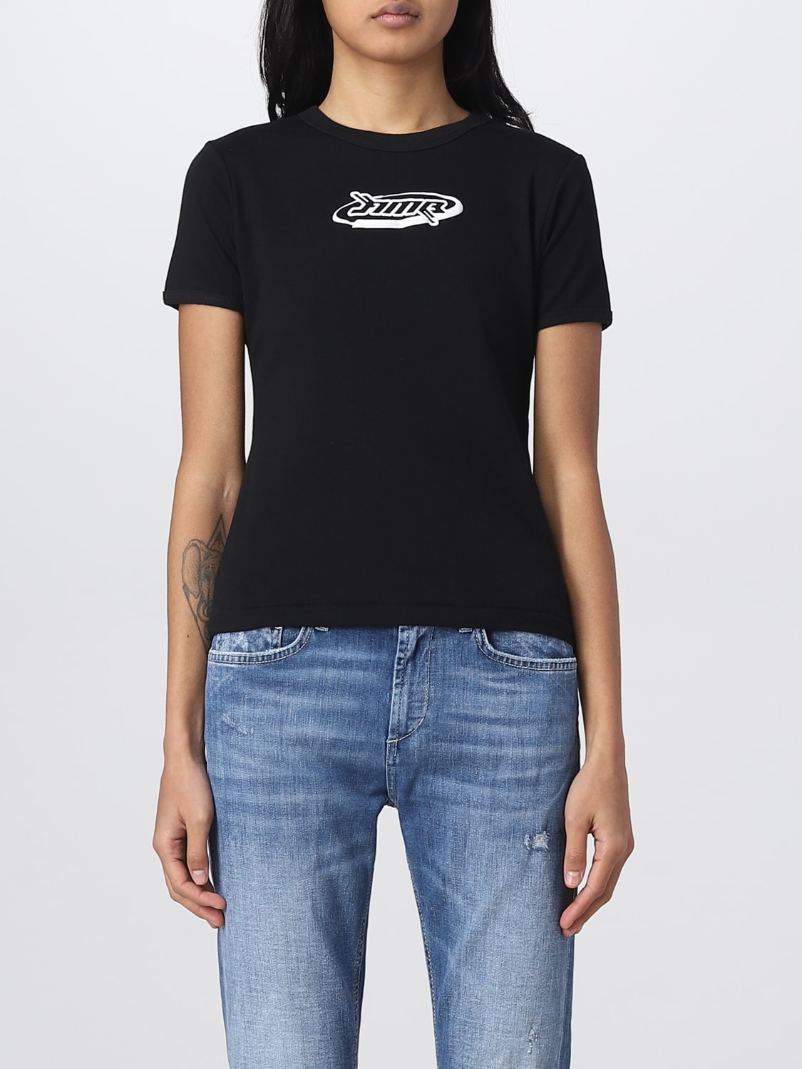 AMBUSH T-SHIRT: T-shirt woman Ambush, Black - Img 1