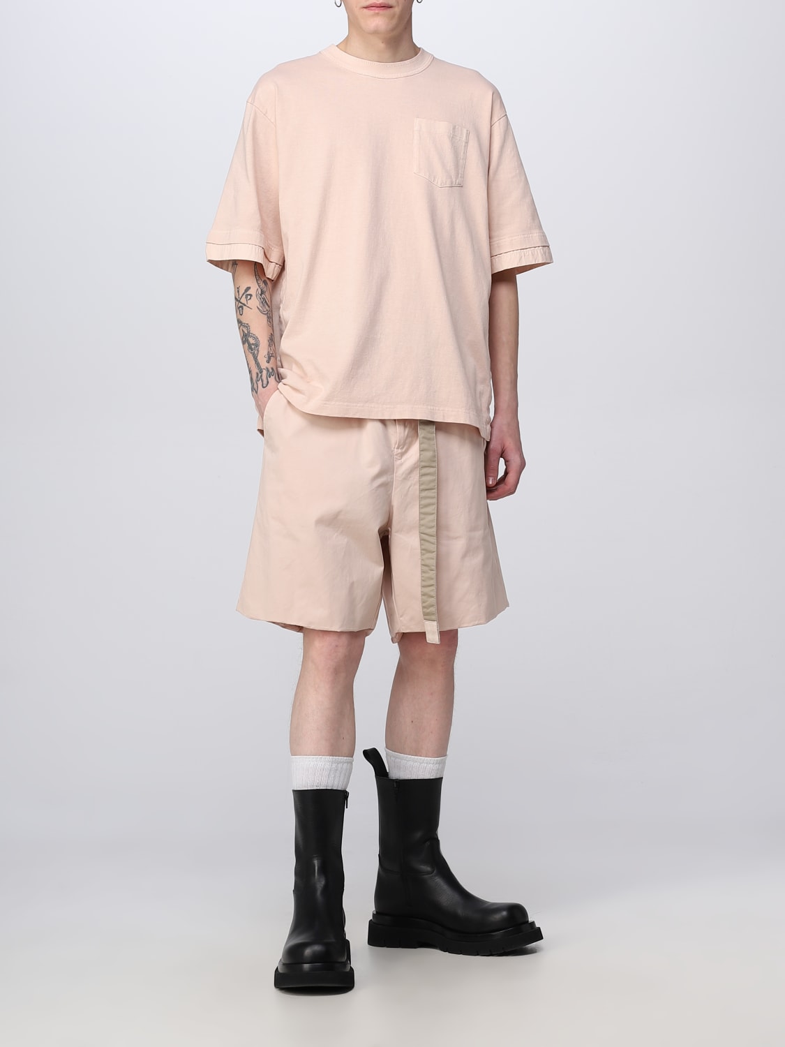 Sacaiアウトレット：ショートパンツ メンズ - ピンク | GIGLIO.COMオンラインのSacai ショートパンツ 2302979M