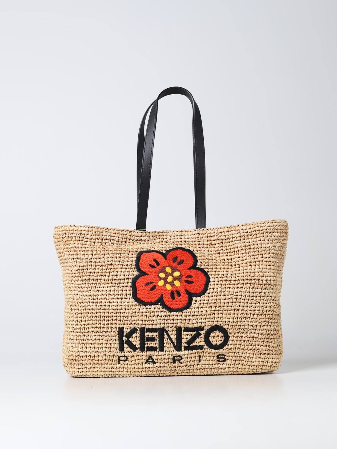 KENZO：ハンドバッグ レディース - ブラック | GIGLIO.COMオンラインのKenzo トートバッグ FD52SA561F02