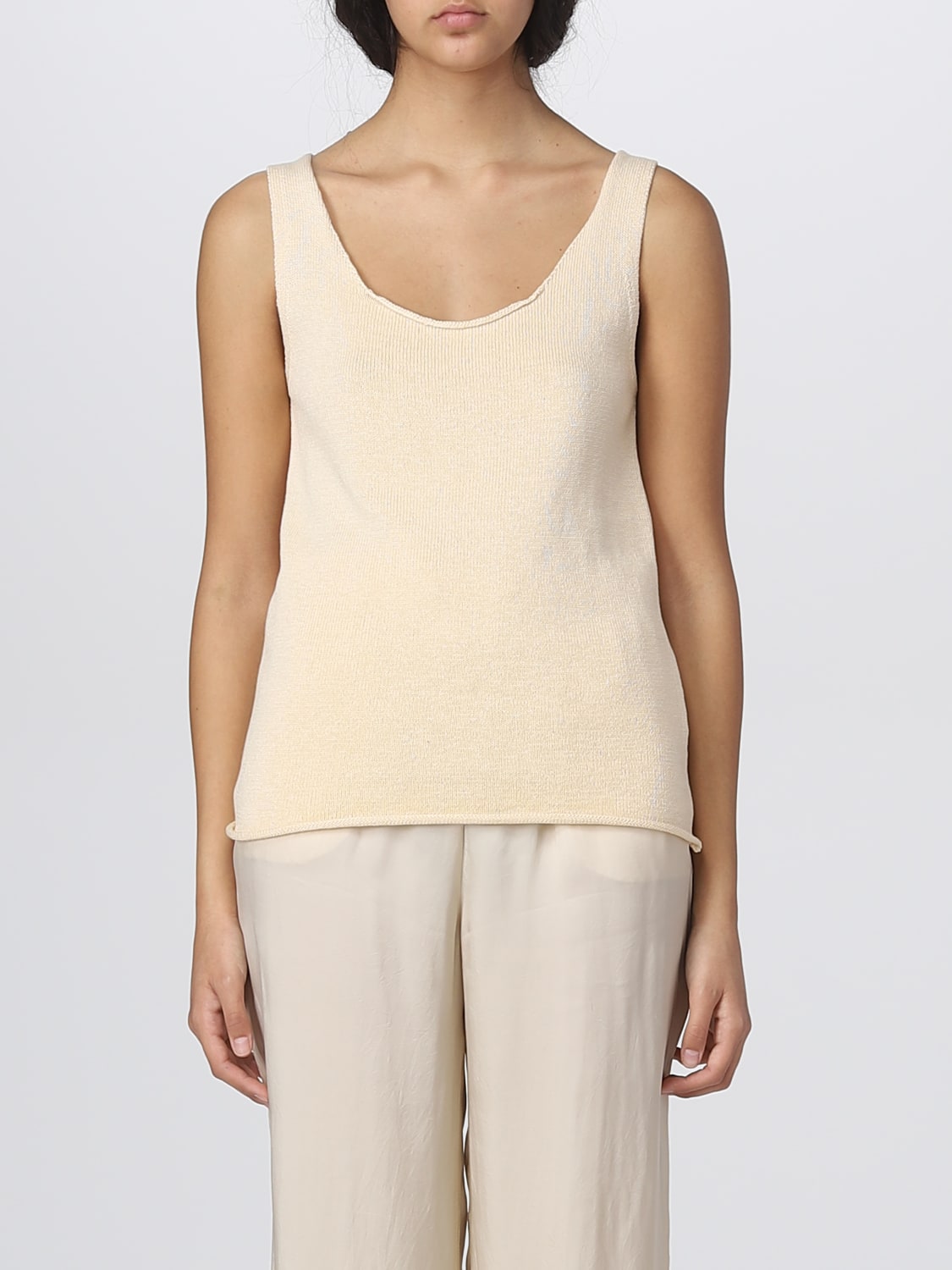 ASPESI T-SHIRT: Top damen Aspesi, Natural - Img 1