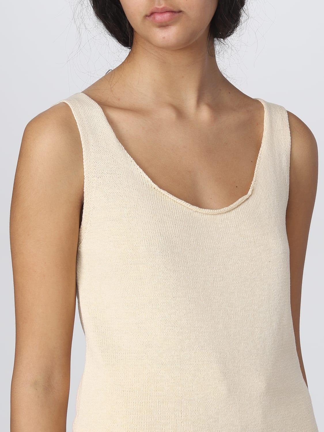 ASPESI T-SHIRT: Top damen Aspesi, Natural - Img 4