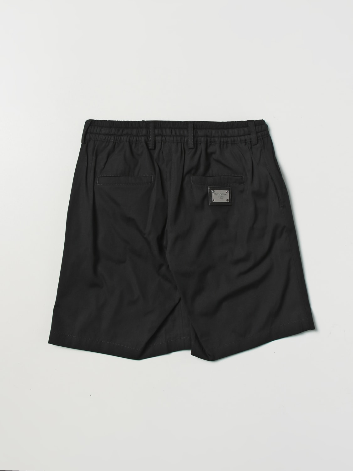 DOLCE & GABBANA SHORTS: Hose kinder Dolce & Gabbana, Schwarz - Img 2