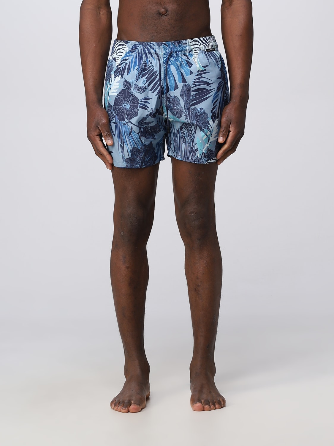 Giglio Costume Etro con stampa foliage tropical all over