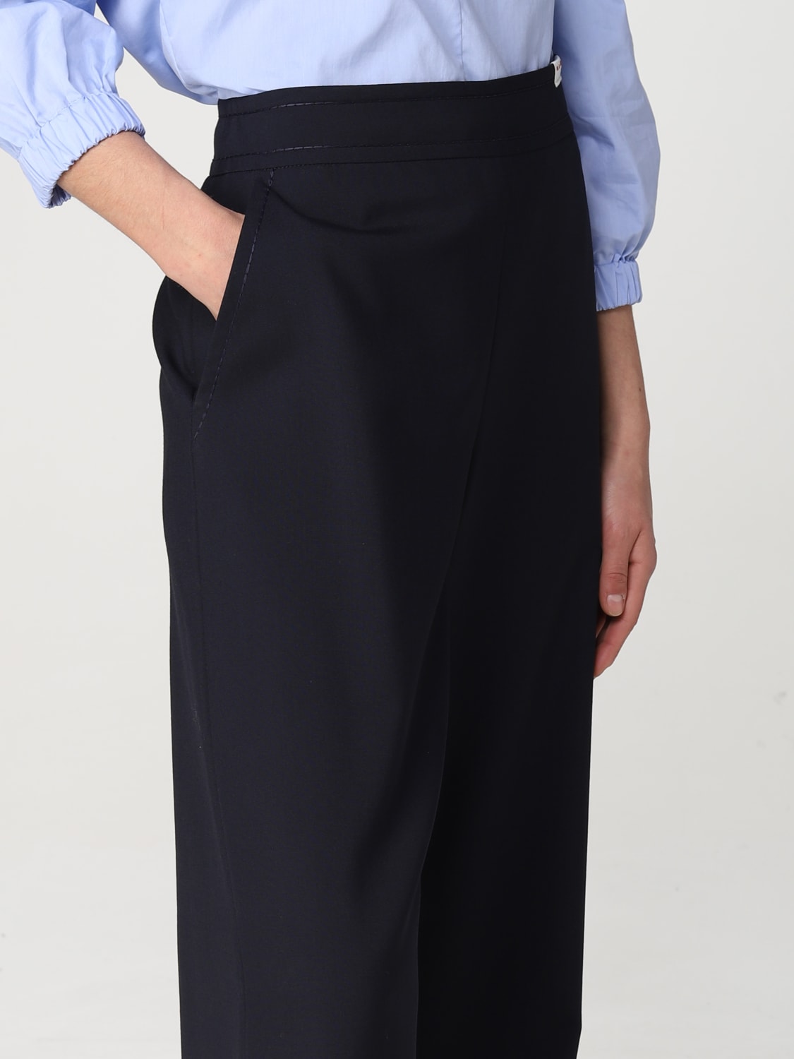 パンツ MARNI Woman Pants Black PAMA0396U2TW839 00B99 Marniアウトレット：パンツ レディース - ブラック | GIGLIO.COM