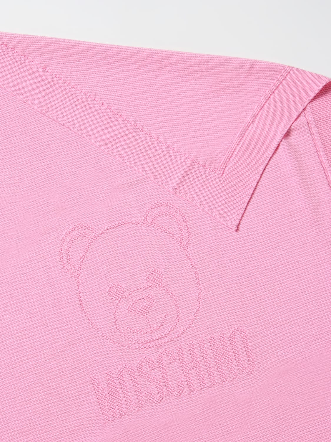 MOSCHINO ブランケット: ブランケット ボーイ Moschino Baby, ピンク - Img 2