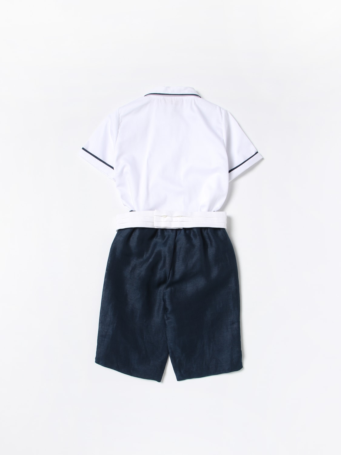 LA STUPENDERIA MONO: Monopiezas niños La Stupenderia, Azul Oscuro - Img 2