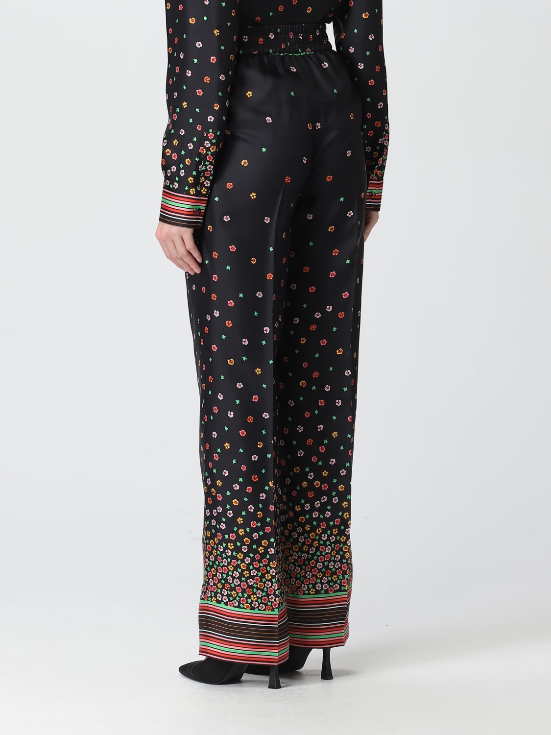 RED VALENTINO PANTS: Pants woman Red Valentino, Black - Img 3