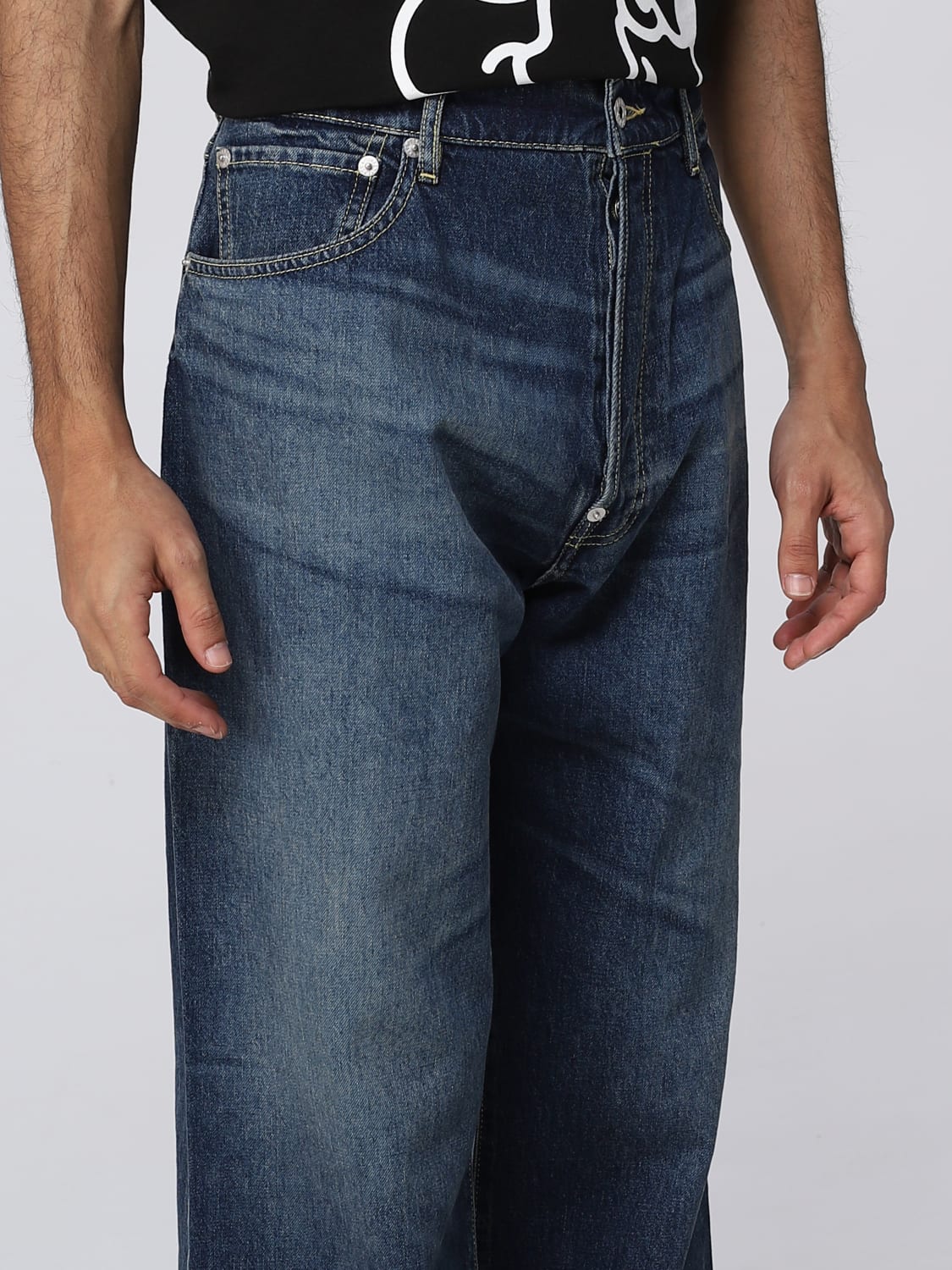 KENZO JEANS: Jeans herren Kenzo, Blau - Img 5