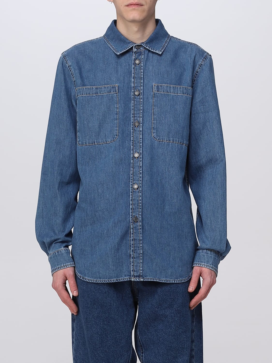 Giglio Camicia Moschino Couture in denim