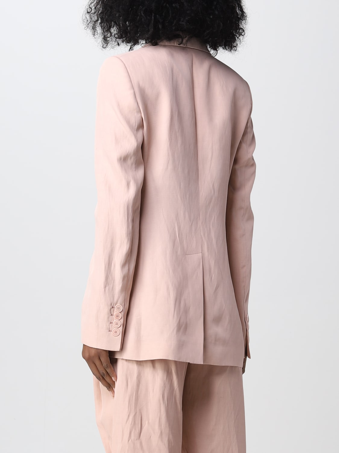 ジャケット STELLA McCARTNEY Pastel Pink Viscose Blend Blazer Stella McCartney Outlet: blazer in viscose blend - Pink