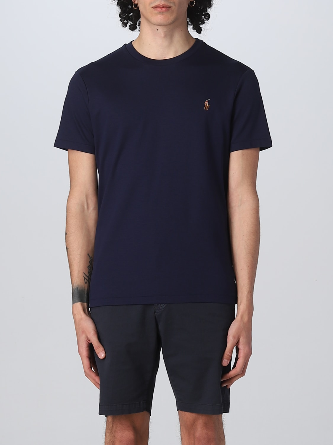 Giglio T-shirt basic Polo Ralph Lauren con mini logo