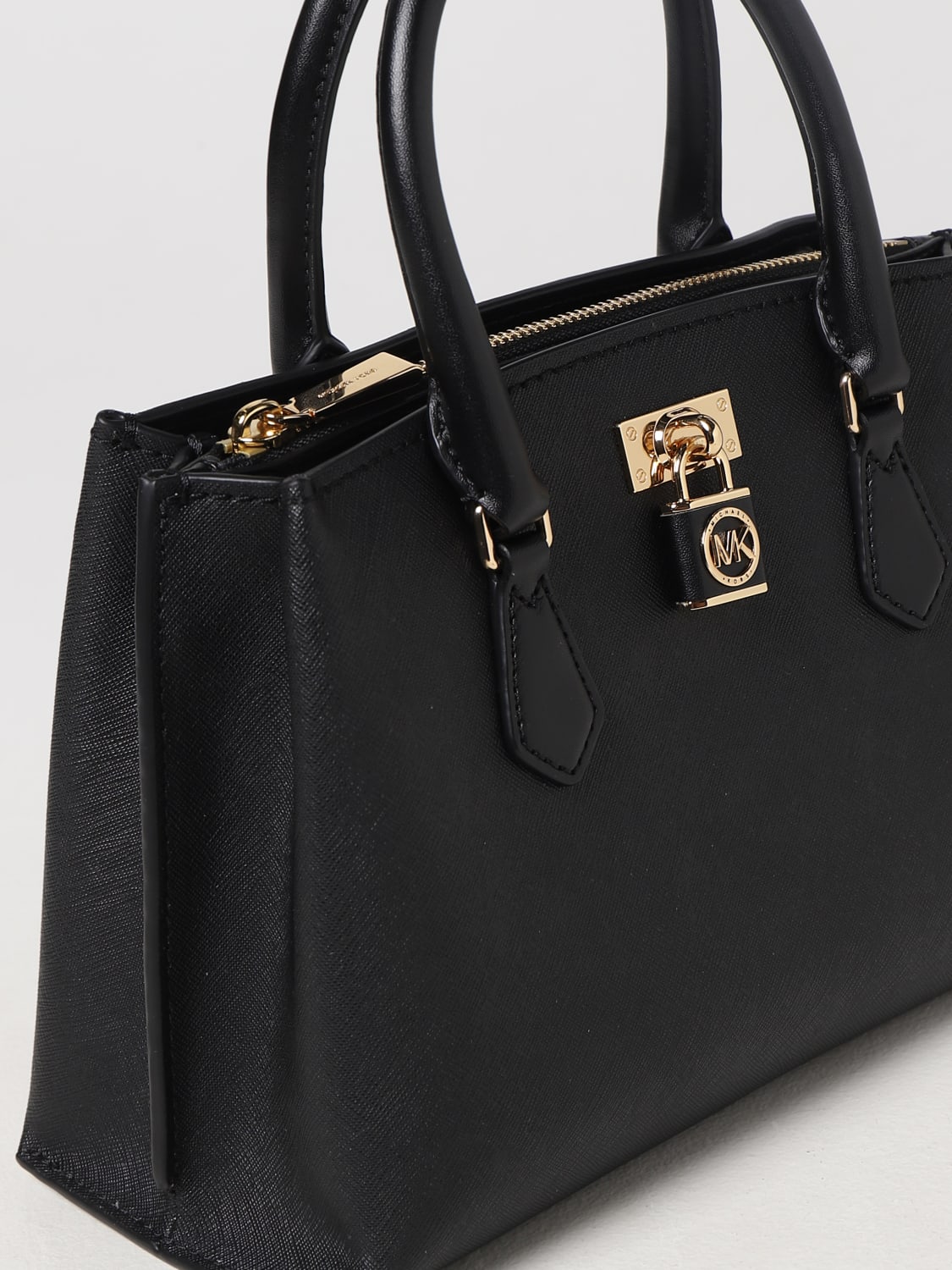 Michael Michael Kors Outlet: bag in saffiano leather - Black | Michael  Michael Kors handbag 30S3GR0S1L online at GIGLIO.COM