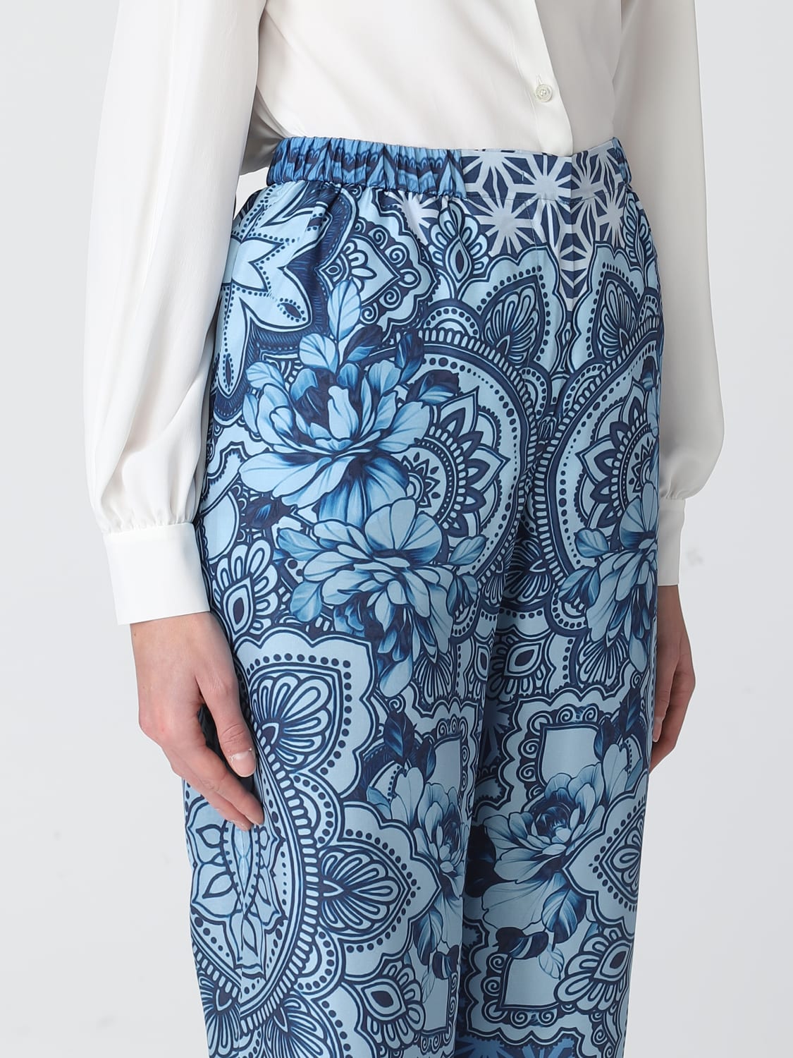 ALBERTA FERRETTI PANTS: Pants woman Alberta Ferretti, Blue - Img 5