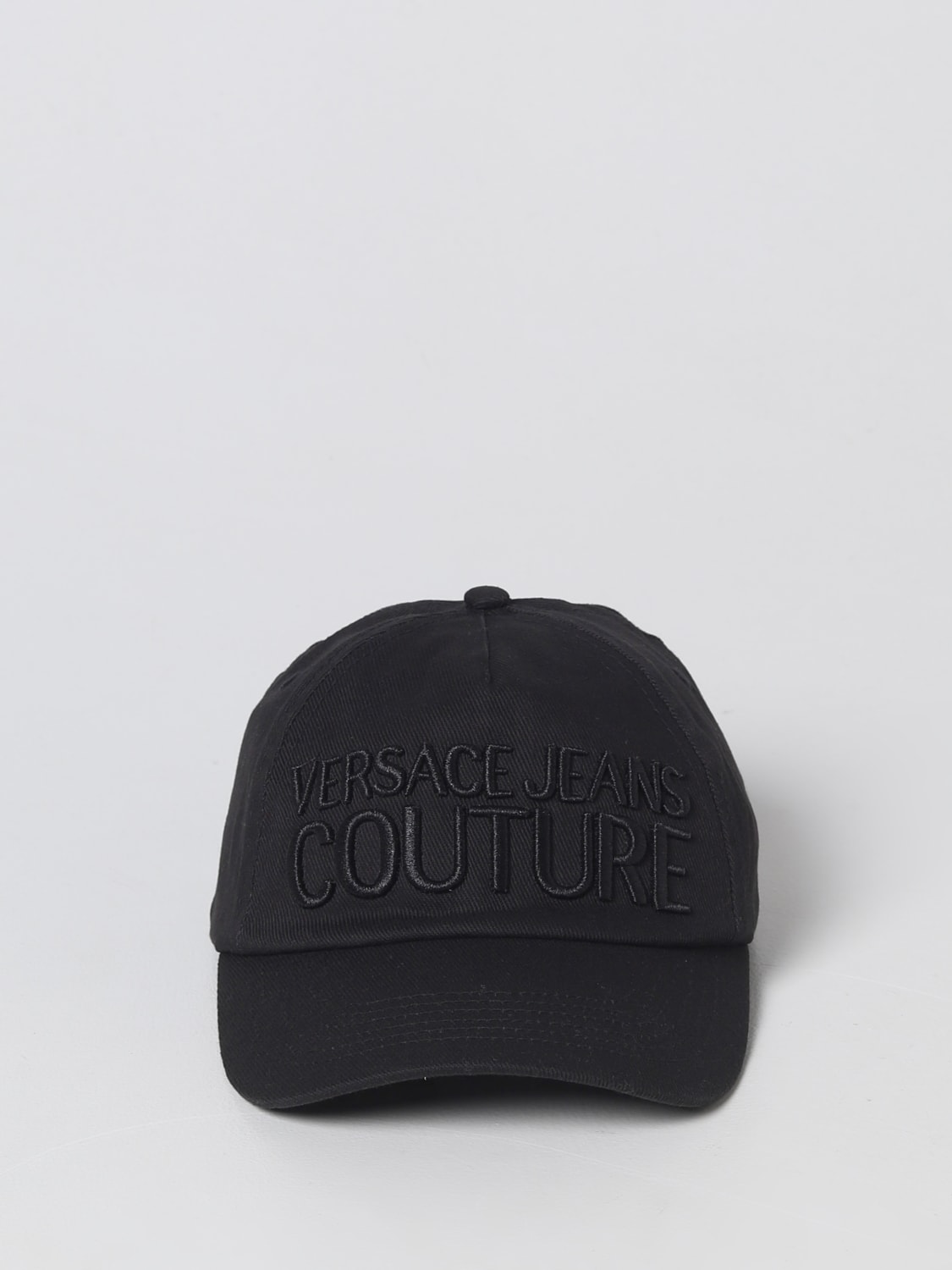 VERSACE JEANS COUTURE 모자: 모자 남성 Versace Jeans Couture, 블랙 2 - Img 2