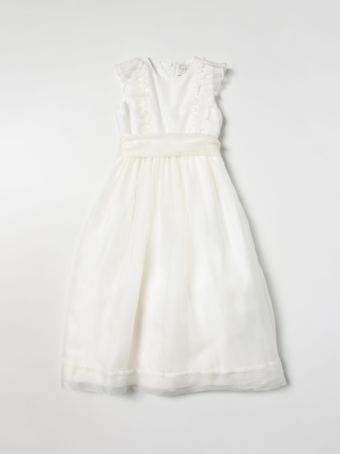IL GUFO ROBE: Robe enfant Il Gufo, Blanc - Img 1