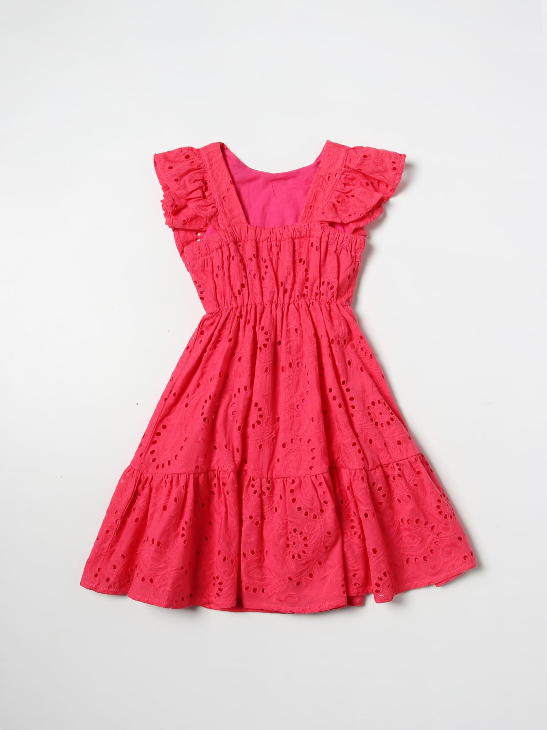 PINKO 드레스: 드레스 남아 Pinko Kids, 후쿠시아 - Img 2