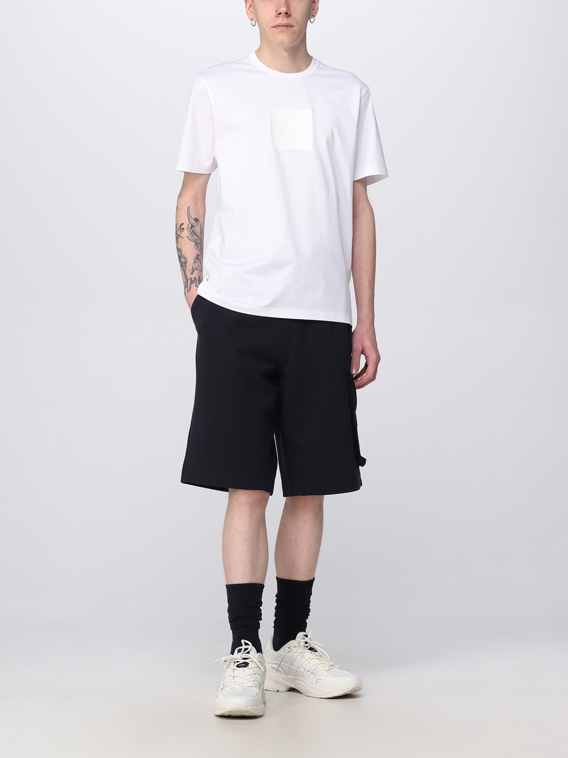 C.P. COMPANY T-SHIRT: T-shirt men C.P. Company, White - Img 2