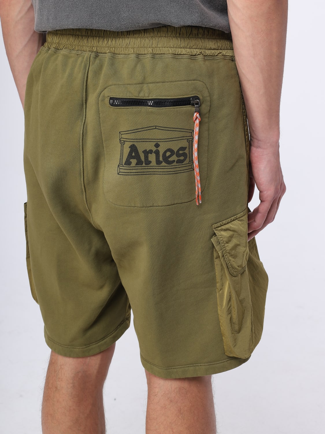 ARIES SHORTS: Short men Aries, Olive - Img 4