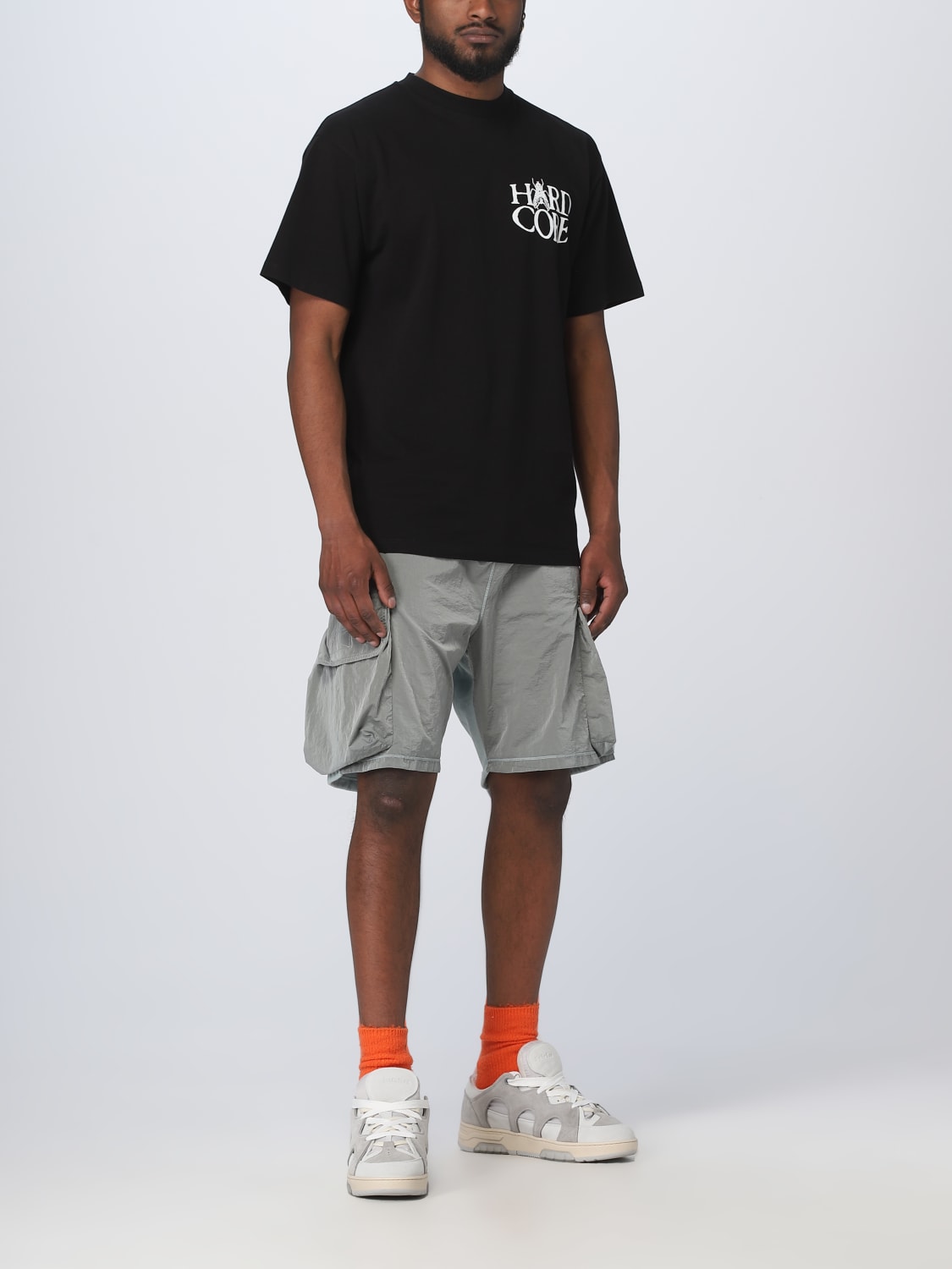 ★ARIES★ PAM SS Short Sleeve T-Shirt Black STAR60004BLK Black Aries Arise Palm T-Shirt | SVD