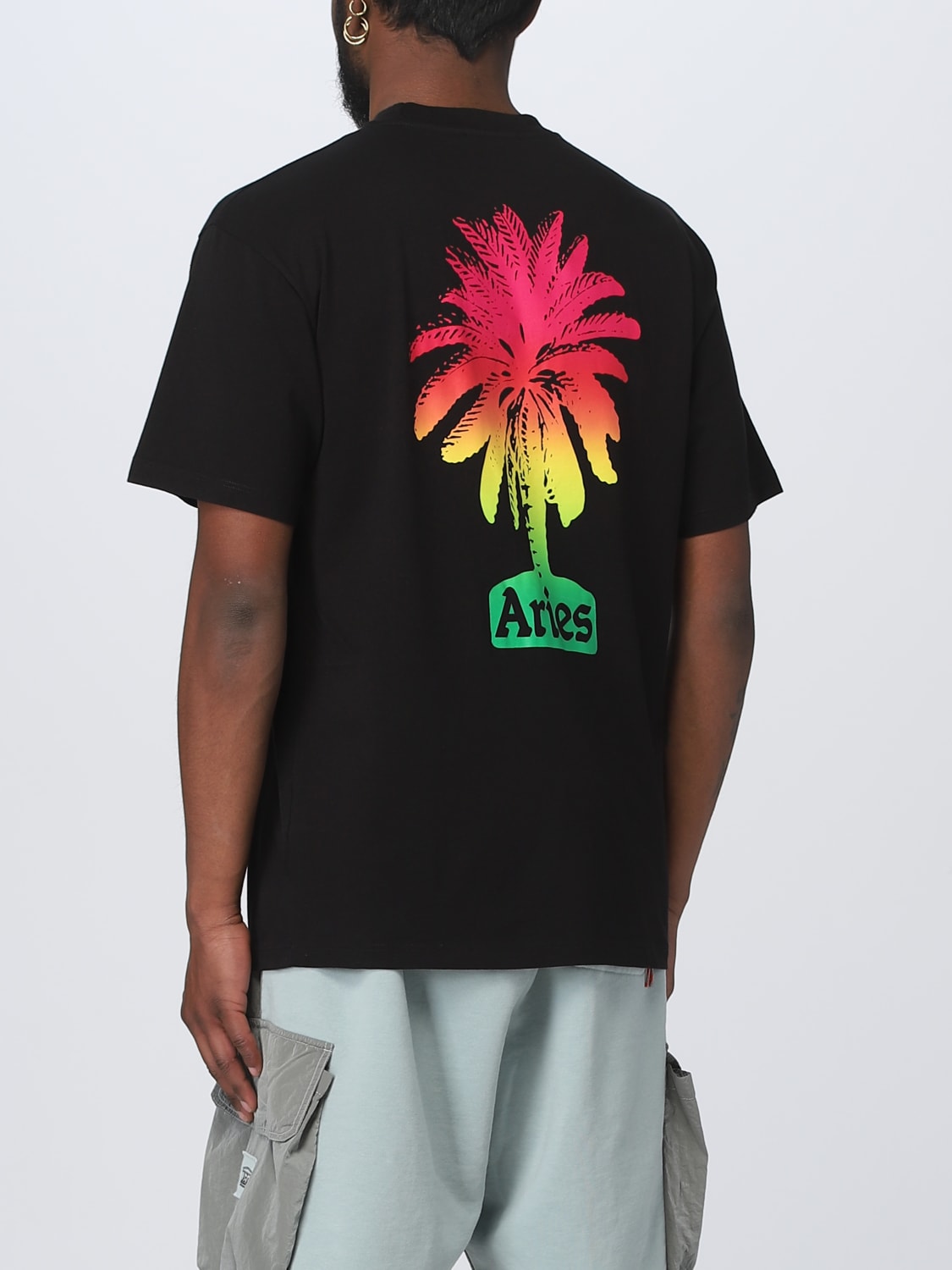 ARIES T-SHIRT: T-shirt men Aries, Black - Img 3