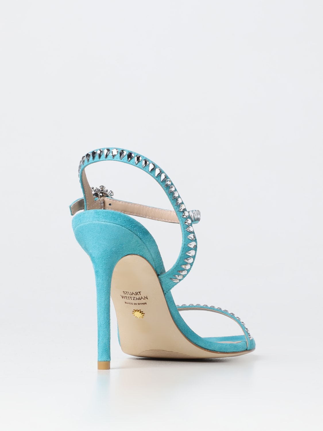 STUART WEITZMAN SANDALIAS DE TACÓN: Zapatos mujer Stuart Weitzman, Turquesa - Img 3