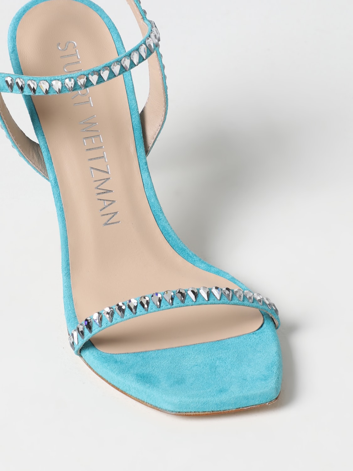 STUART WEITZMAN SANDALIAS DE TACÓN: Zapatos mujer Stuart Weitzman, Turquesa - Img 4