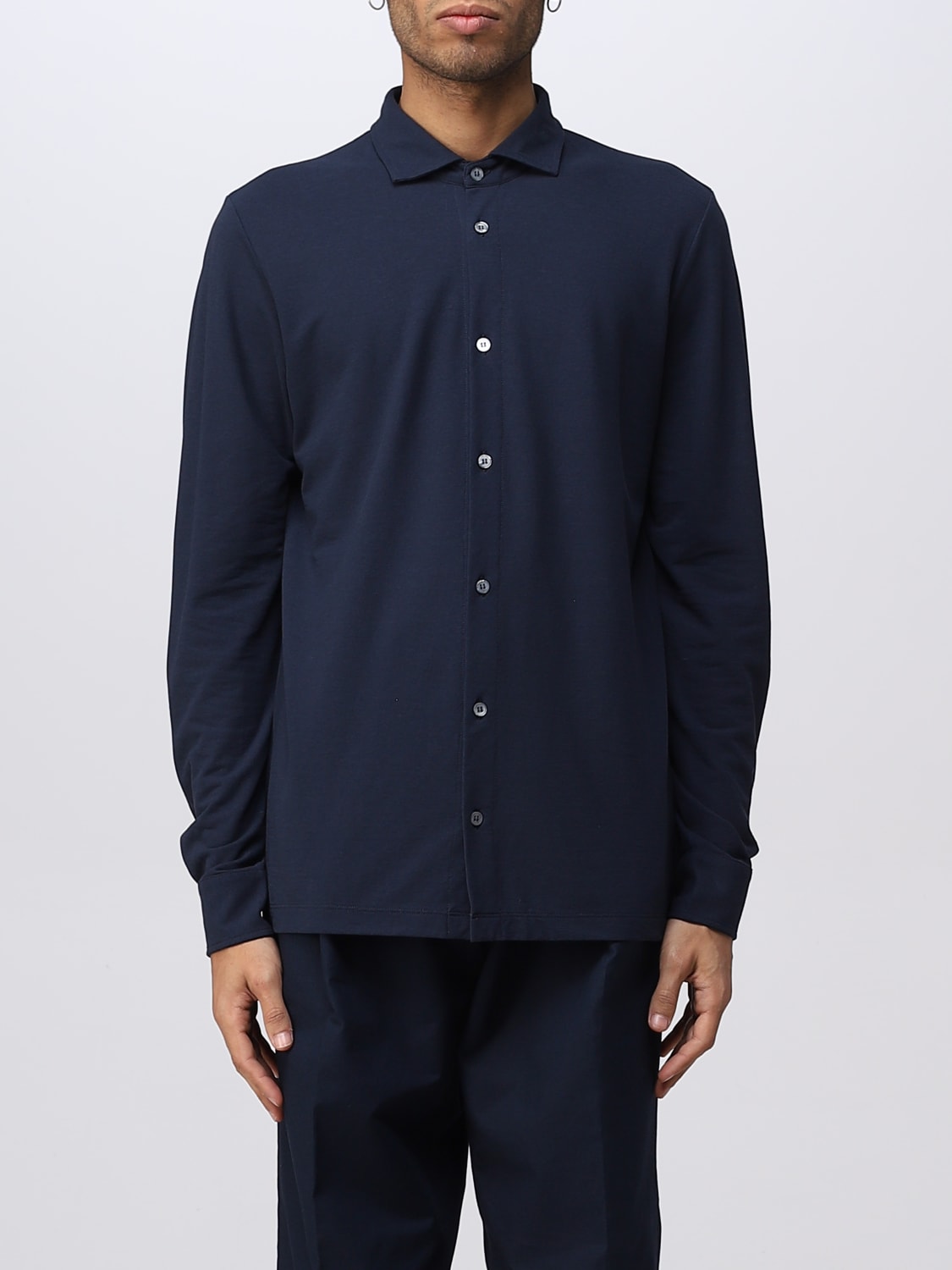 ZANONE SHIRT: Shirt men Zanone, Blue - Img 1