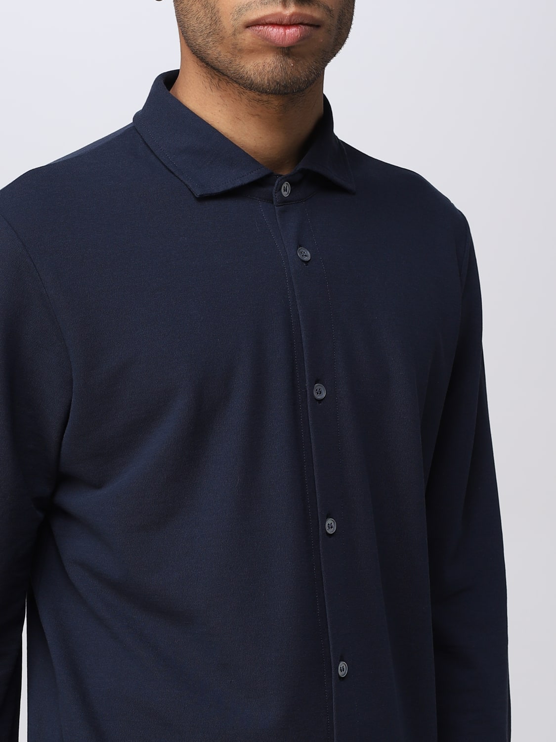 ZANONE SHIRT: Shirt men Zanone, Blue - Img 3