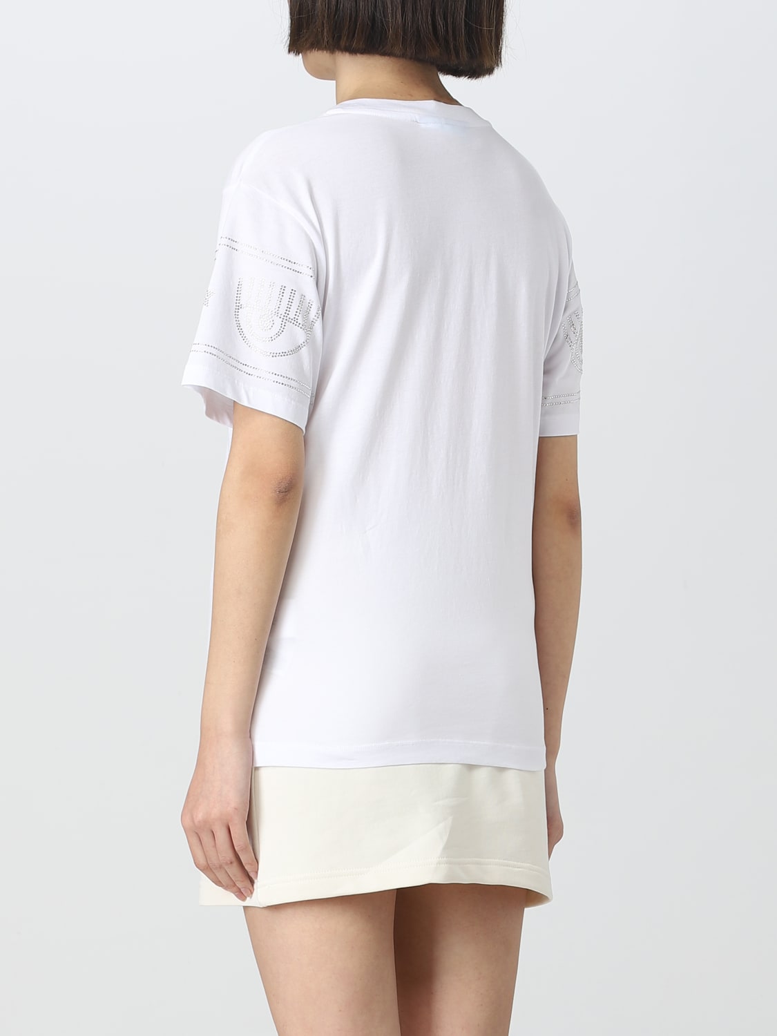 CHIARA FERRAGNI T-SHIRT: T-shirt woman Chiara Ferragni, White - Img 3