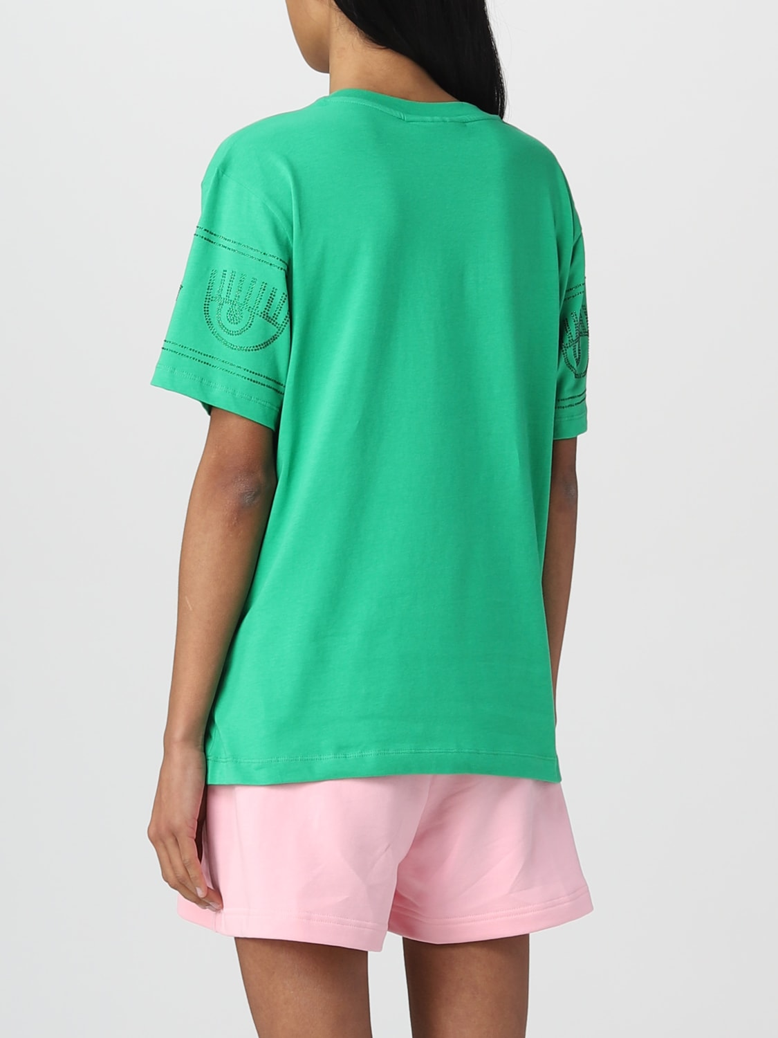 CHIARA FERRAGNI T-SHIRT: T-shirt damen Chiara Ferragni, Grün - Img 2