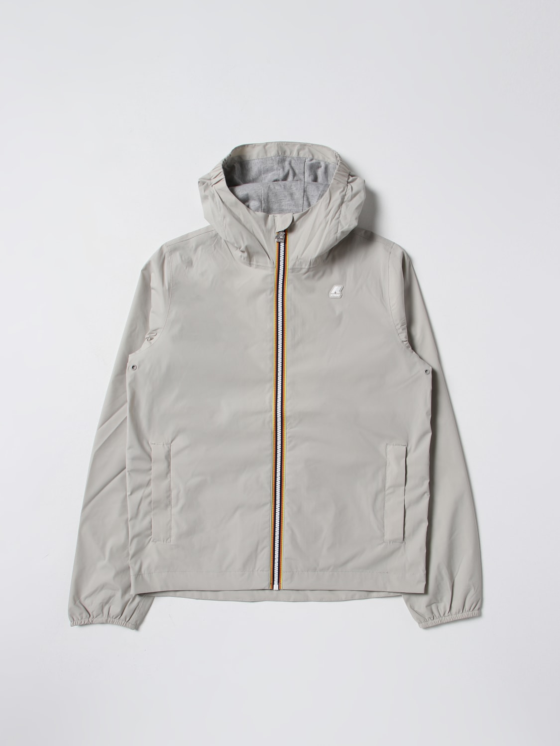 K-WAY JACKET: Coat kids K-way, Beige - Img 1