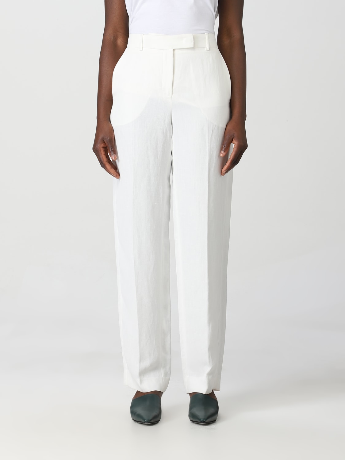パンツ FABIANA FILIPPI Woman Pants Natural PAD273W410D3990000 25 Fabiana Filippi Outlet: Pants woman - Natural | Fabiana