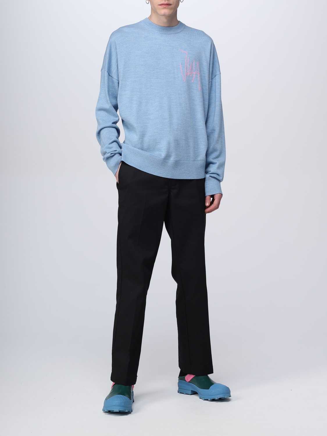 JW ANDERSON SWEATSHIRT: Sweater men Jw Anderson, Denim - Img 2