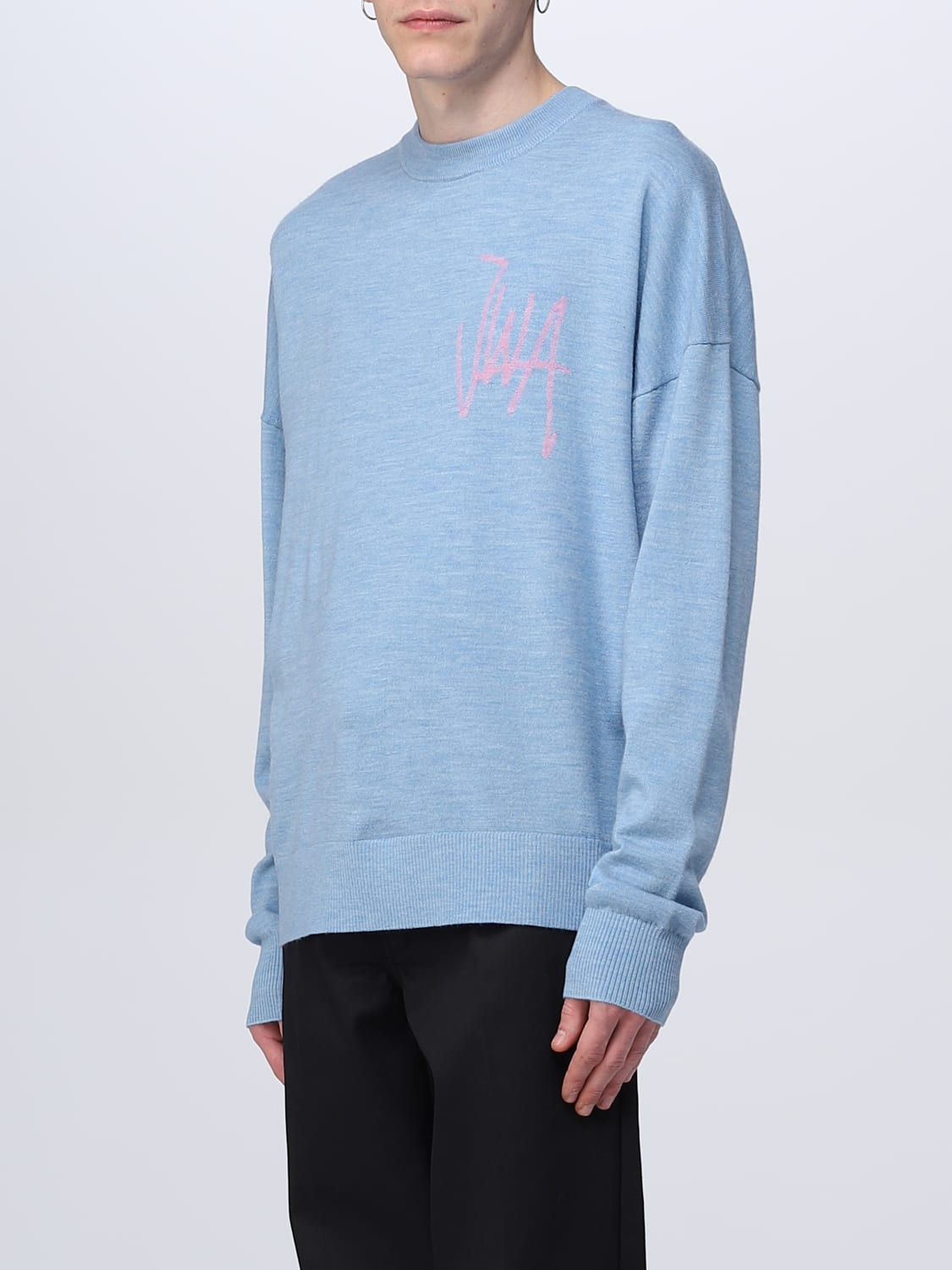 JW ANDERSON SWEATSHIRT: Sweater men Jw Anderson, Denim - Img 4