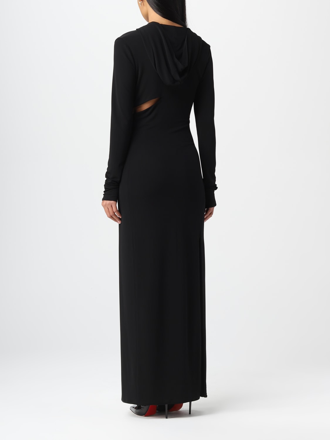 VERSACE DRESS: Versace dress in jersey, Black - Img 2