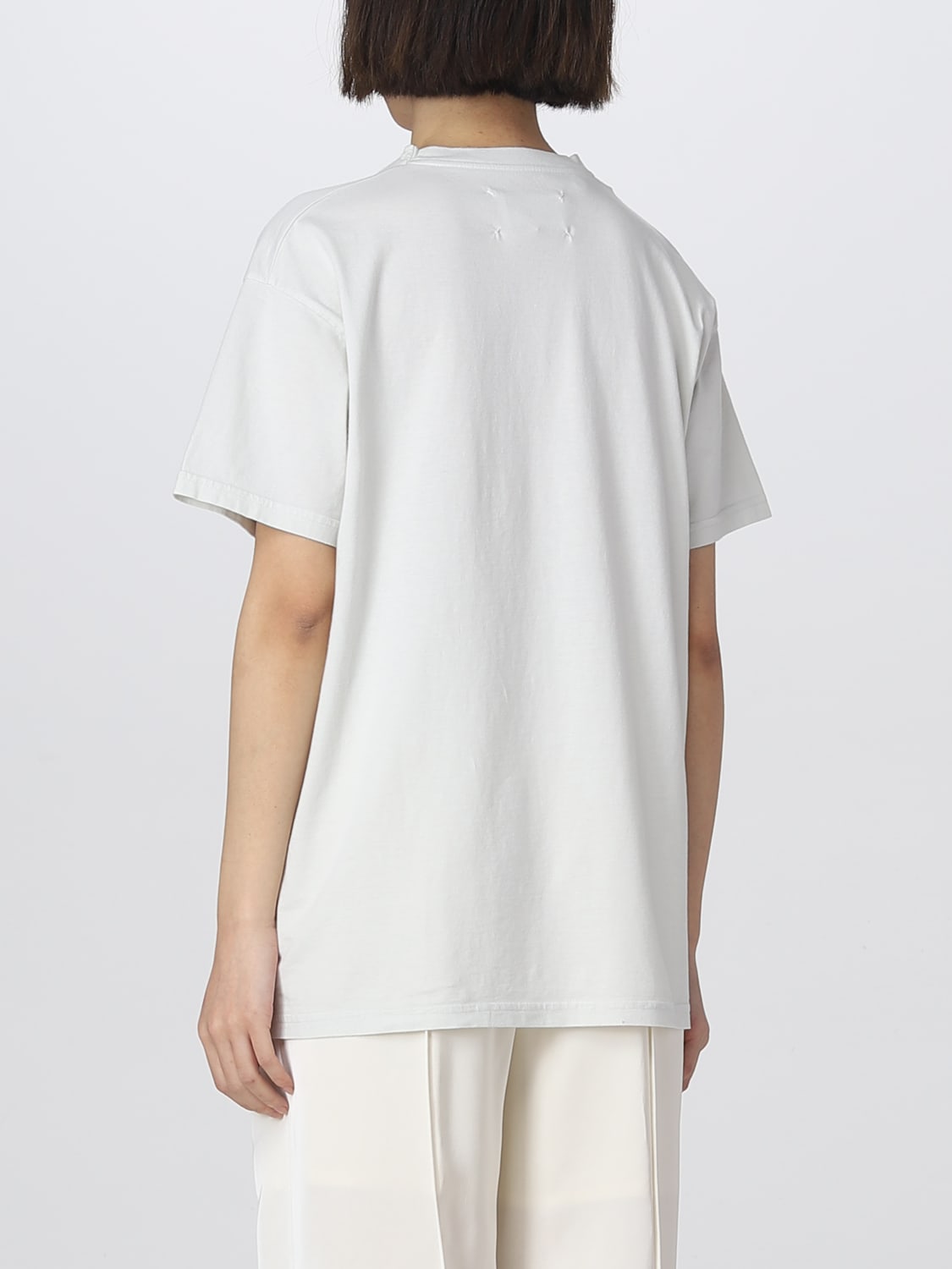 MAISON MARGIELA T-SHIRT: T-shirt woman Maison Margiela, White - Img 3