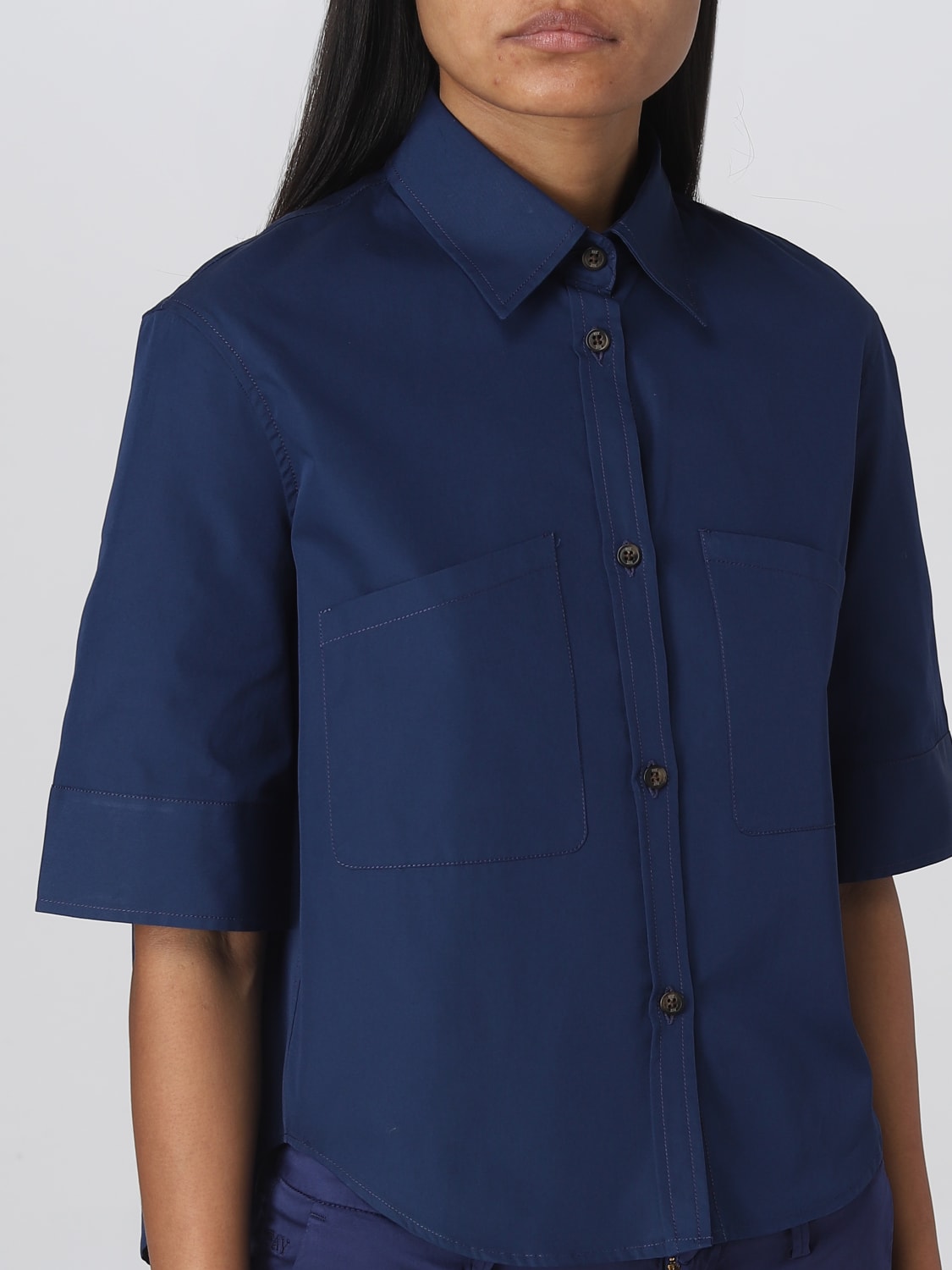 FAY HEMDBLUSE: Hemdbluse damen Fay, Blau - Img 3