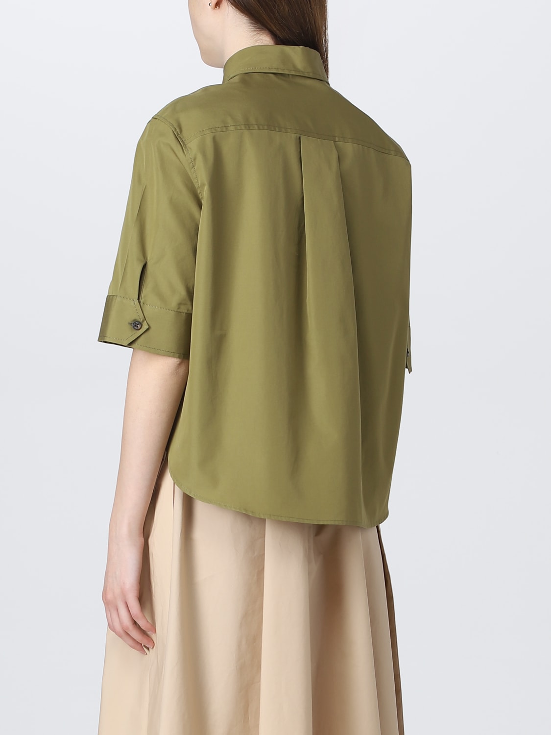 FAY CAMICIA: Camicia Fay in cotone , Verde - Img 2