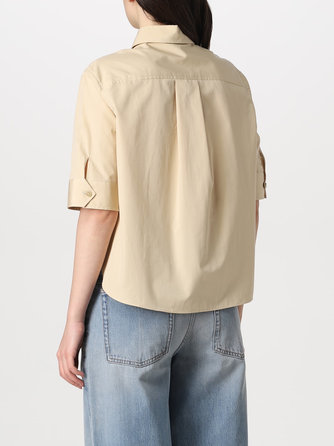 FAY CAMISA: Camisa mujer Fay, Crema - Img 2