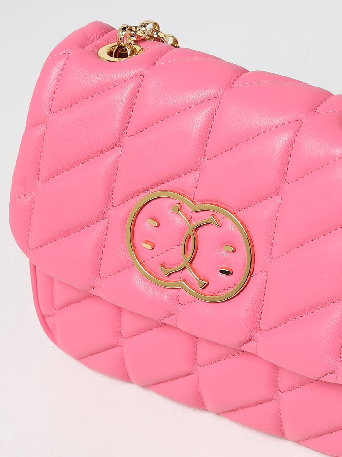 MOSCHINO COUTURE: Shoulder bag woman - Pink | Moschino