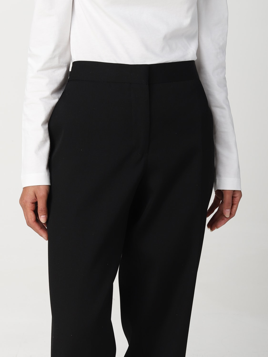 JIL SANDER PANTS: Pants woman Jil Sander, Black - Img 3