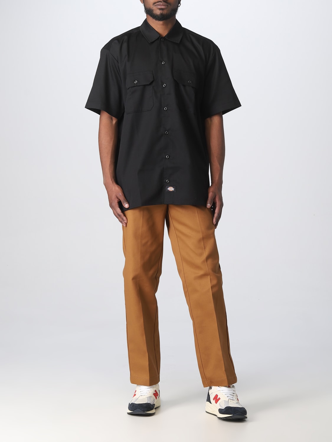 DICKIES 衬衫: 衬衫 男士 Dickies, 黑色 - Img 2