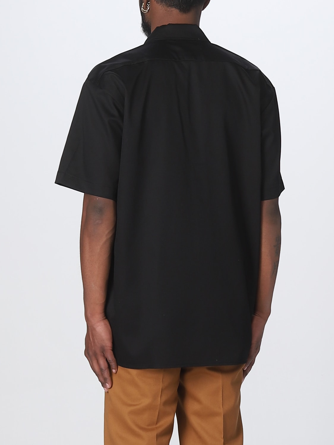 DICKIES 衬衫: 衬衫 男士 Dickies, 黑色 - Img 3