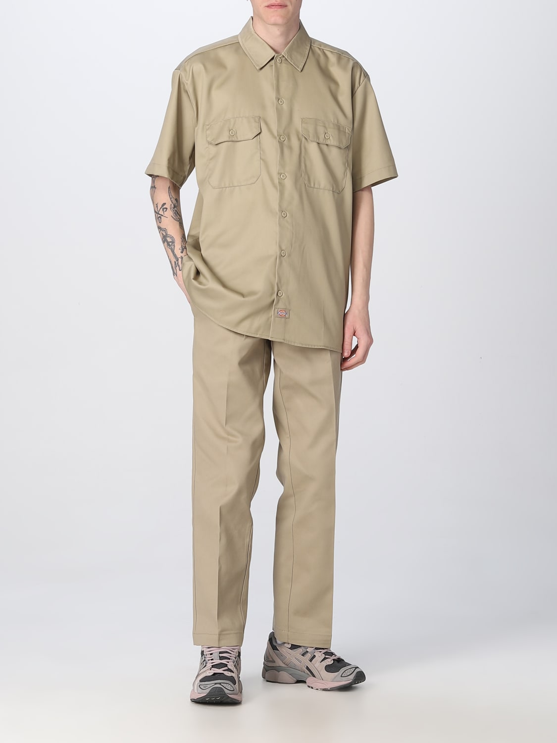 DICKIES CAMICIA: Camicia uomo Dickies, Kaki - Img 2